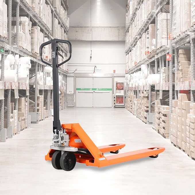 Tory Carrier Pallet Jack 5500 Lbs Capacity 48" Length x 21" Width Forks by TTORYCARRIER