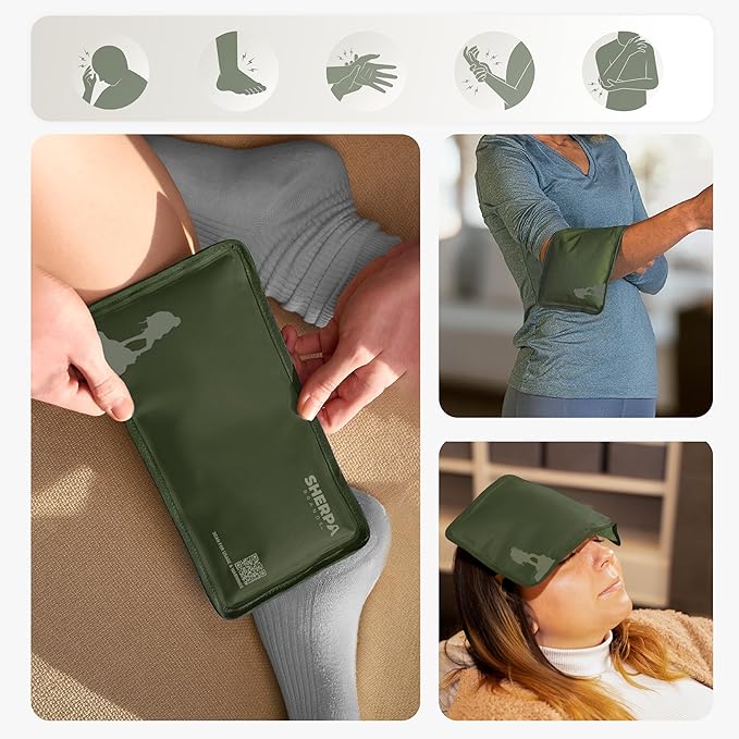 Small Flexible Gel Ice Packs for Injuries Reusable - Image 3