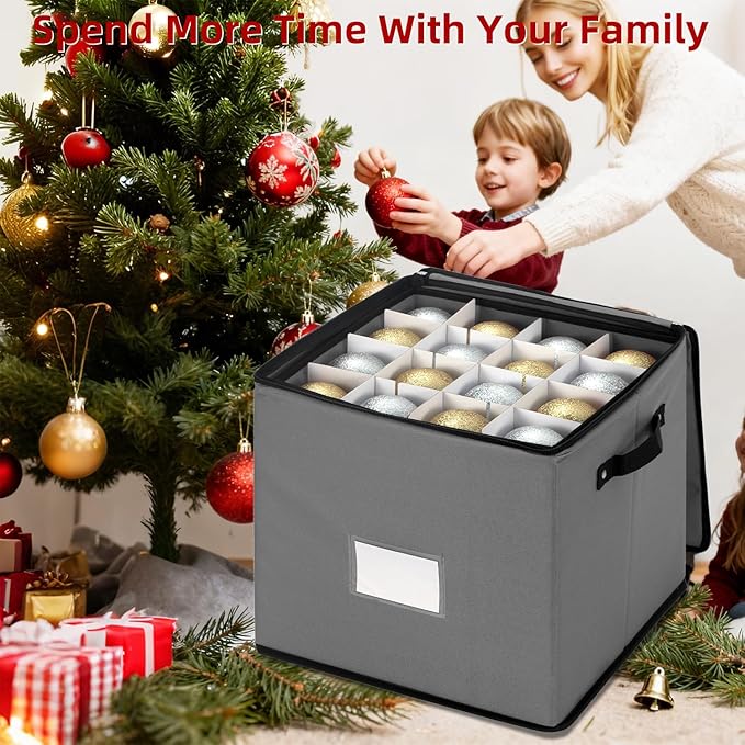 inin Christmas Ornament Storage Box - Image 4