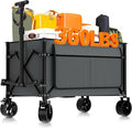 Favoyard Collapsible Wagon Carts Foldable 150L & 360LBS Portable Folding Wagons by OutdoorFurnitureAccessories