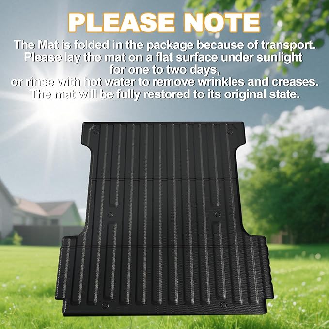 Truck Bed Mat for Ford F150 2015-2025, All Weather Trunk Bed Liner for 2025 - Image 5