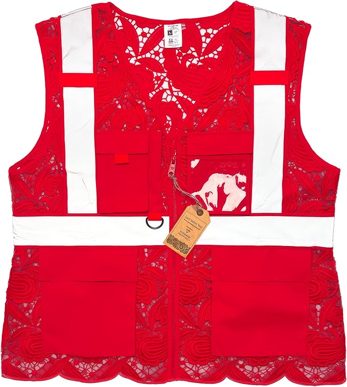 Lace-Mesh Safety Vest for Women & Men by TheOriginalLaceSafetyVest