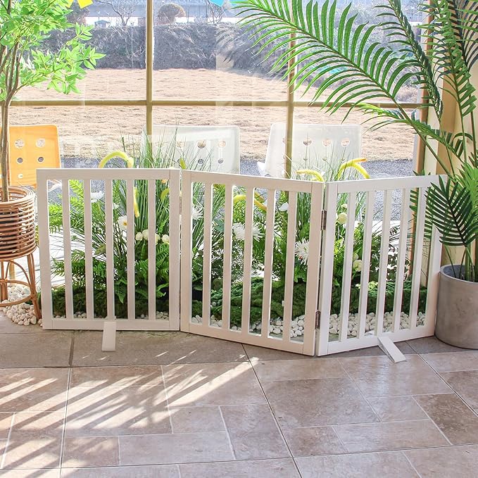 ZJSF Freestanding Indoor Dog Gate - Image 7