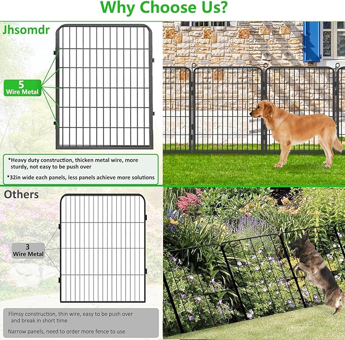 No Dig Decorative Garden Fence - Image 5