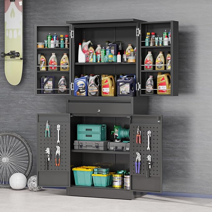 VINGLI Metal Storage Cabinet by VINGLI