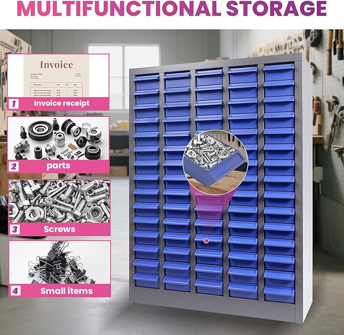 75 Drawers Nut and Bolt Organizer - Image 6