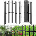 8 Panels No Dig Decorative Garden Fence - 40in H x 18ft L by Bilibompa