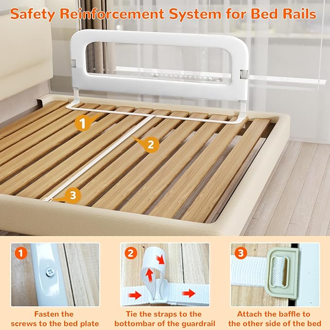 Bed Guard Rail for Toddlers - Image 7