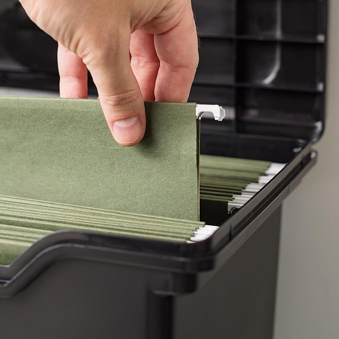 IRIS USA File Box with Lid File Organizer - Image 6