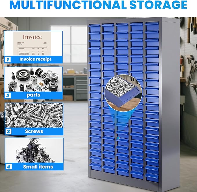 100 Drawers Bolt and Nut Tool Storage Cabinet - Image 7