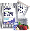 100-Pack Insulated Silver Thermal Bubble Mailers 15 x 17 by Pacron