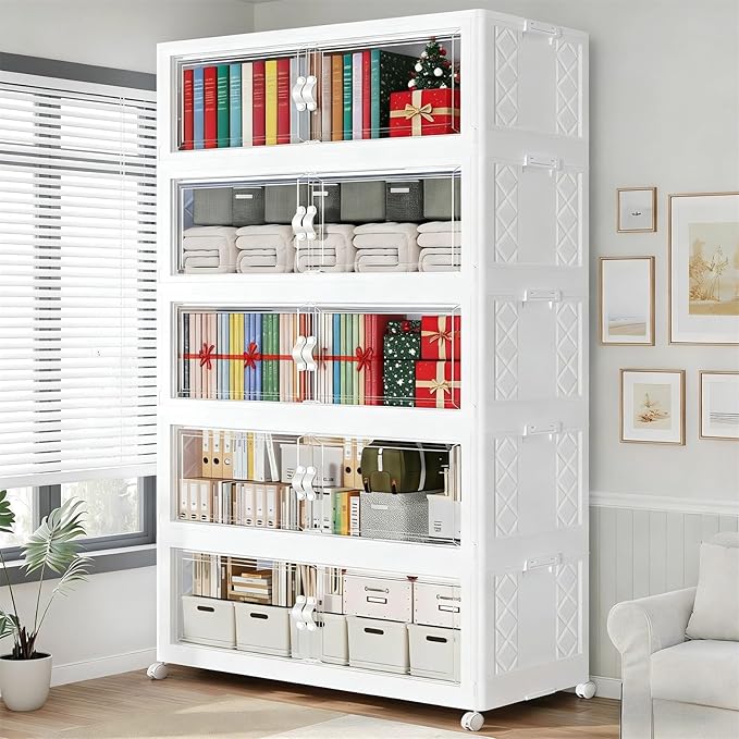 275Gal Stackable Storage Bins by KUYIGAME