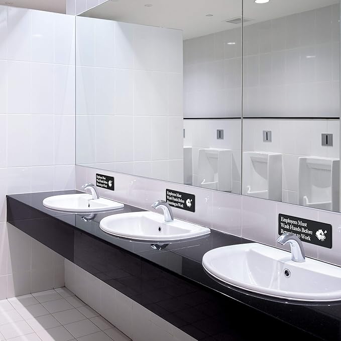 ASSURED SIGNS Employees Must Wash Hands Sign - Image 6