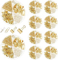 10 Pack, Metal Assorted Sized Binders by CREECHWA