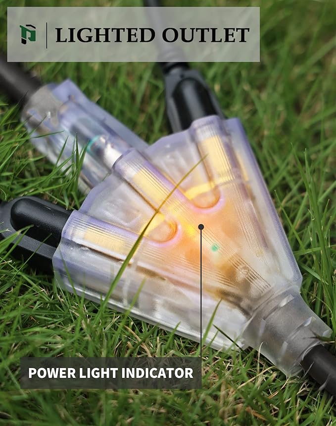 6Ft 12/3 Outdoor Extension Cord - Image 5
