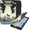 Clipboard with Storage Box & Pen Holder, Heavy Duty Clip Boards 8.5x11 by Unknown