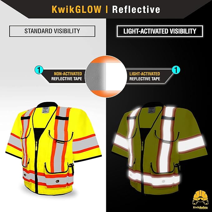 KwikSafety - Charlotte, NC - GODFATHER Safety Vest ANSI OSHA - Image 3