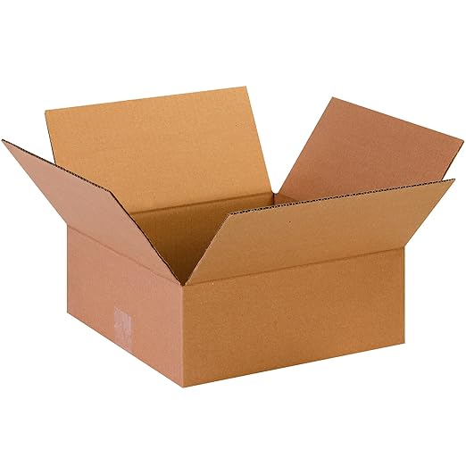 TAPE LOGIC 13 x 13 x 5 Corrugated Cardboard Boxes, Flat 13"L x 13"W x 5"H by TapeLogic