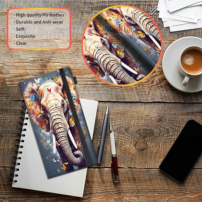 Car Registration and Insurance Holder, Leather Vehicle Glove Box Organizer - Image 5
