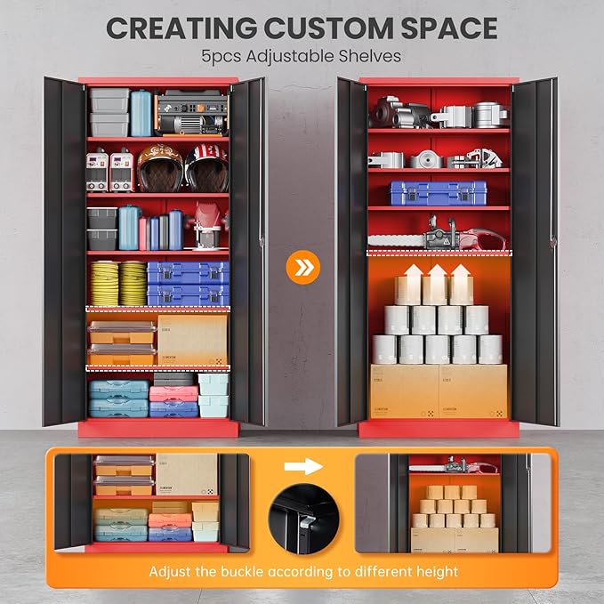Metal Garage Storage Cabinets - Image 4
