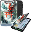 Clipboard with Storage Box & Pen Holder, Heavy Duty Clip Boards 8.5x11 by Unknown