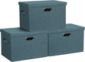 Large 17" 36 Quart Collapsible Stackable Storage Bins by GraciadecoStorage