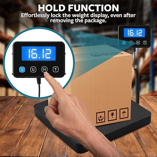 Smart Weigh Digital Shipping and Postal Weight Scale, 440LB x 0.1 oz, UPS UPost - Image 4