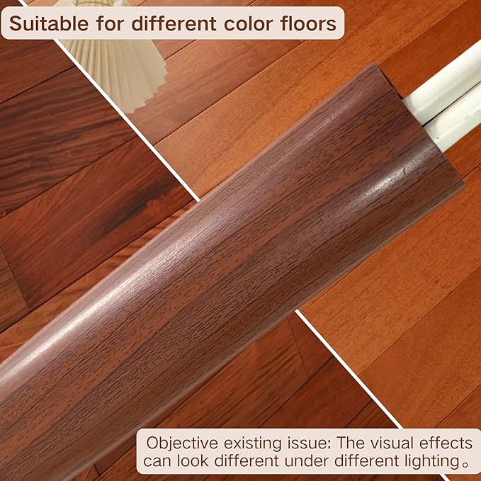 10ft Self Adhesive Floor Cord Cover, Cord Hider Floor, Cable Cavity:0.61" x - Image 4