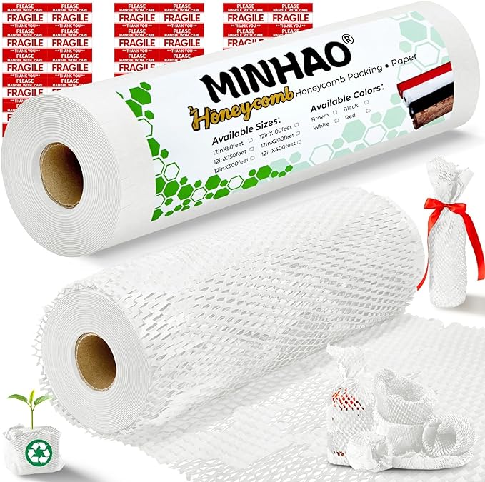 Honeycomb Packing Paper by MINHAO
