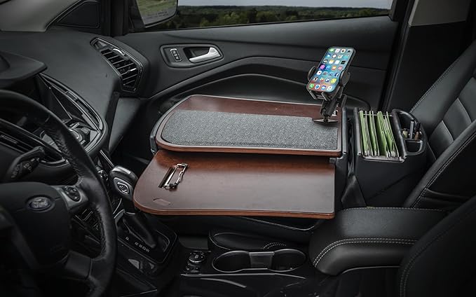 AutoExec GripMaster Car Desk for Your Vehicle Workstation and Mobile Office - Image 2