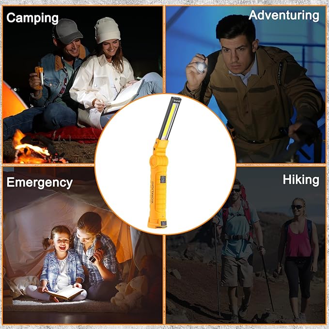 Mudder 6 Pcs LED Work Flashlights - Image 7