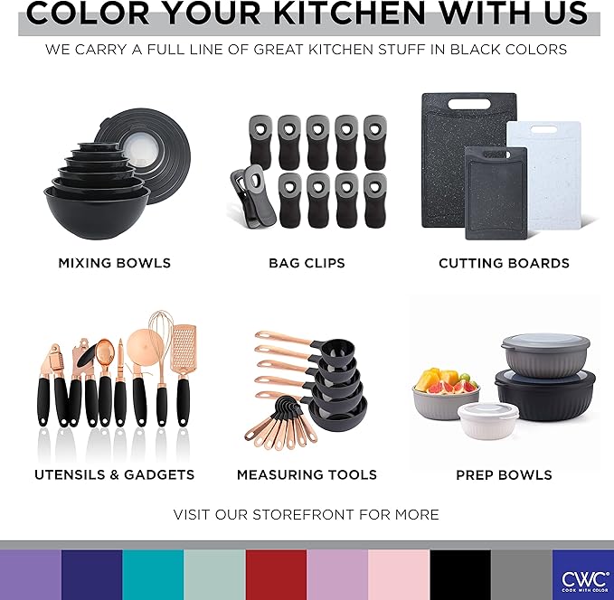 COOK WITH COLOR Wide Heavy Duty Chip Clips - Image 8
