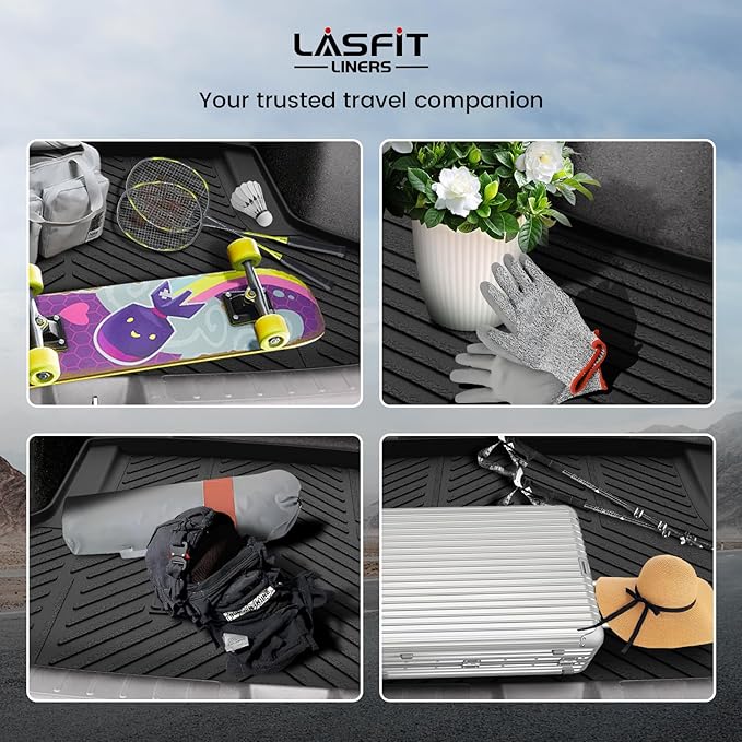 LASFIT Trunk Mat for Honda Civic Sedan 2022-2026 & Civic Sedan Hybrid 2025-2026 - Image 6