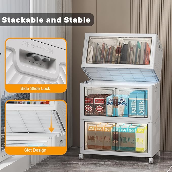 Extra Large Stackable Storage Bins - Image 6