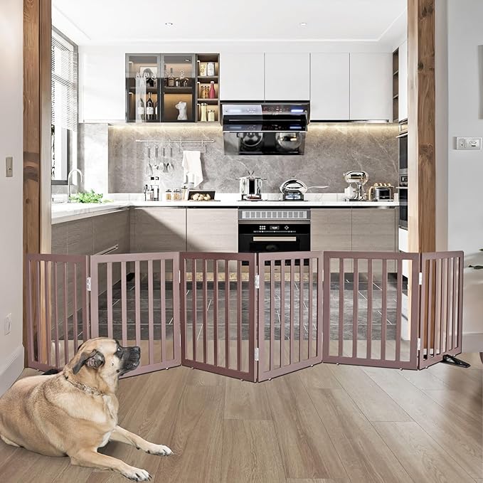 ZJSF Freestanding Indoor Dog Gate - Image 2