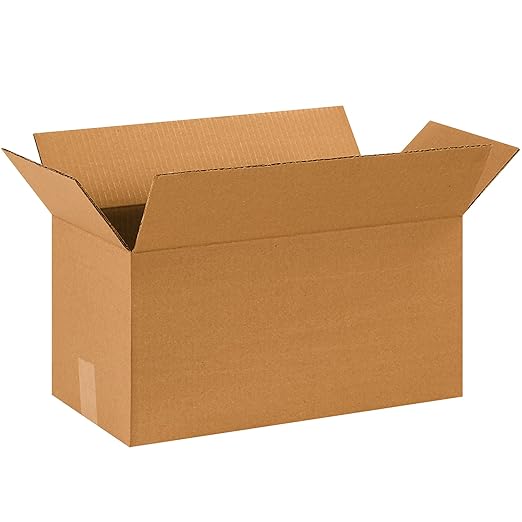 BOX USA Shipping Boxes 18"L x 9"W x 9"H 25-Pack Long Corrugated Boxes by BOXUSA