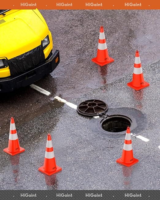 12 Pack HiGiant 28 inch Traffic Safety Cones - Image 6