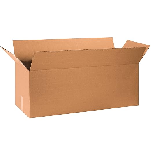 BOX USA Shipping Boxes 32"L x 12"W x 12"H 20-Pack Long Corrugated Boxes by BOXUSA