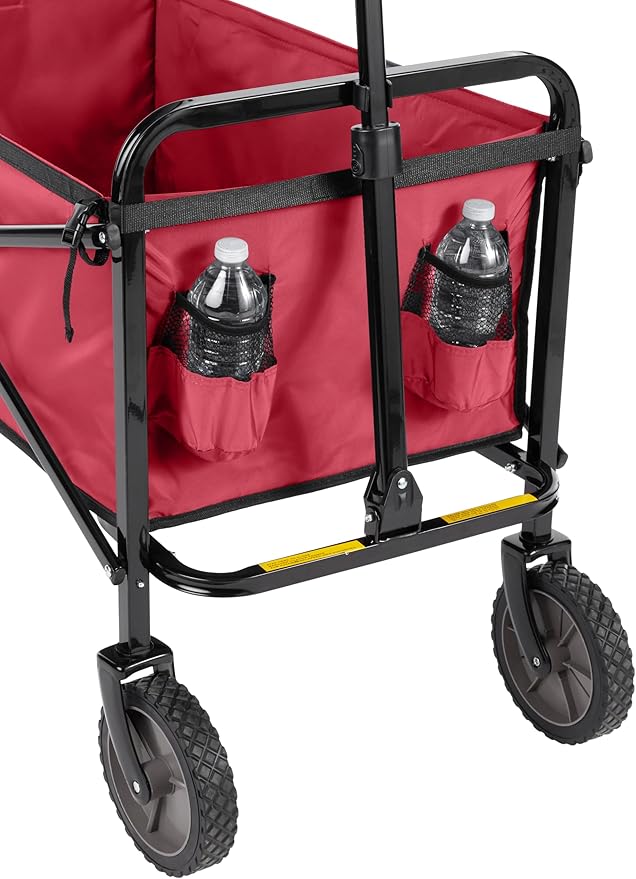 Amazon Basics Collapsible Folding Heavy Duty Utility Wagon - Image 4