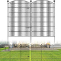 8 Panels No Dig Decorative Garden Fence - 48 in x 20.8 ft by Bilibompa