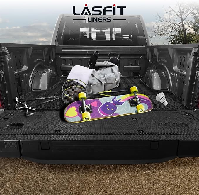 LASFIT Tailgate Mat for Ford F-150 2026 2025 2024 2023 2022 2021 Truck Tailgate - Image 7