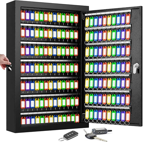 175 Keys Key Lock Box, Anti-Theft Key Cabinet by Oepmoc