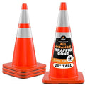 Xpose Safety 28 Inch Orange Traffic Cones by XposeSafety