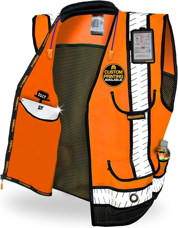KwikSafety - Charlotte, NC - GODFATHER Safety Vest ANSI OSHA by KwikSafety