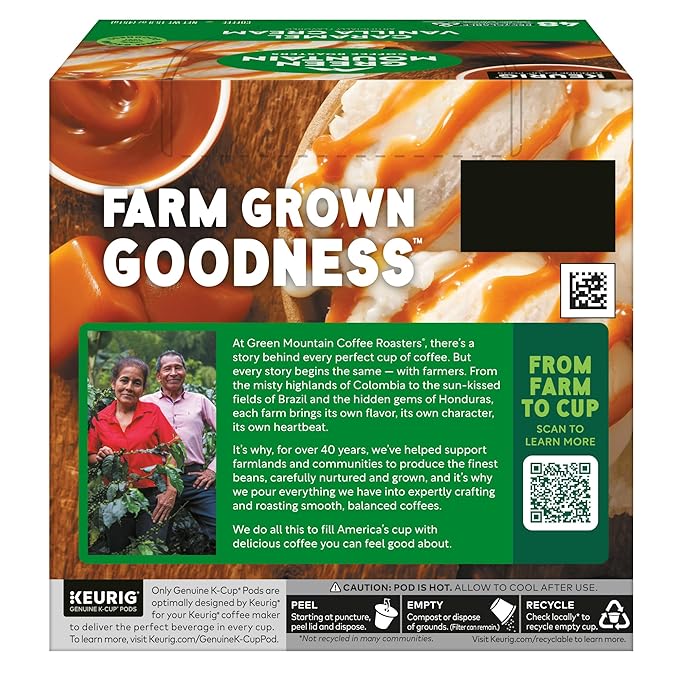 Green Mountain Coffee Roasters Caramel Vanilla Cream, Single-Serve Keurig K-Cup - Image 20