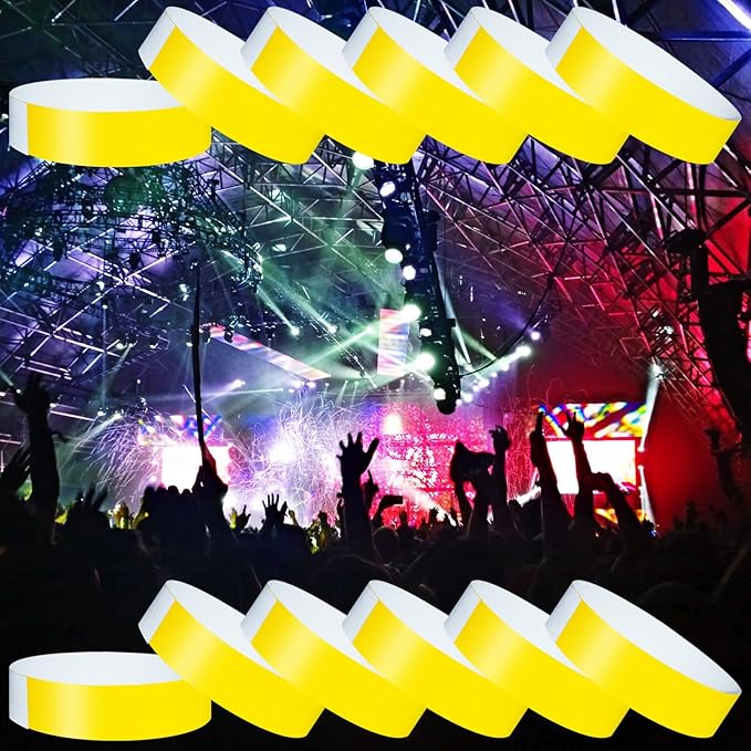 1200 Pcs Plastic Paper Wristbands - Image 5