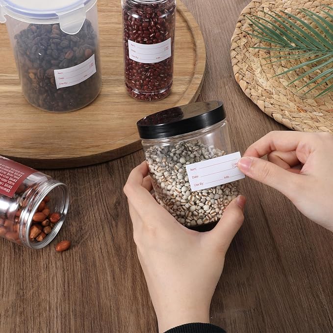 Dissolvable Labels, 1Rolls 500 Pieces 1 x 2 Inch Dissolvable Stickers Labels - Image 7