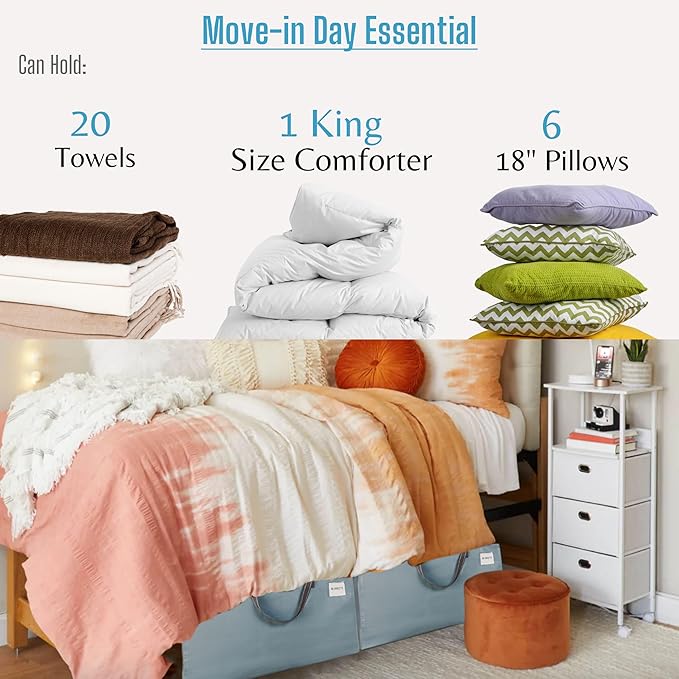 VENO 4 Pack Moving Bags and Large Christmas Decoration Storage Bins - Image 5
