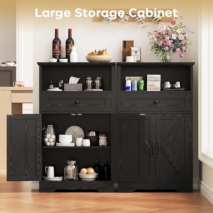 Floor Cabinet, Farmhouse Storage Cabinet - Image 7