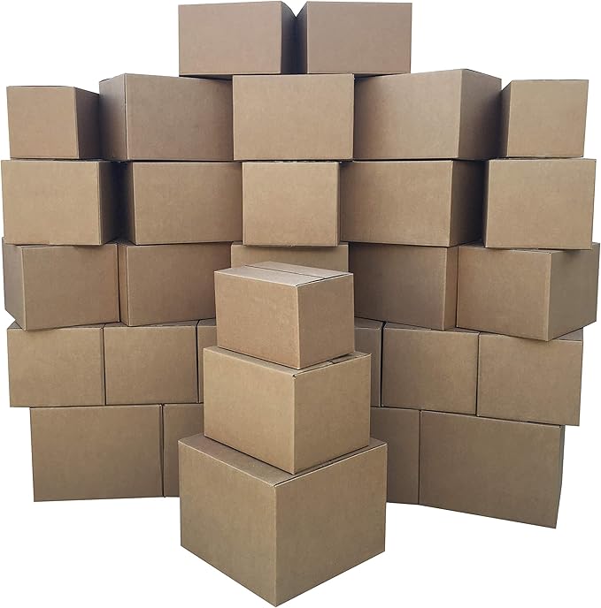 Amazon Basics Cardboard Moving Boxes in Small, Medium and Large Sizes - Image 5